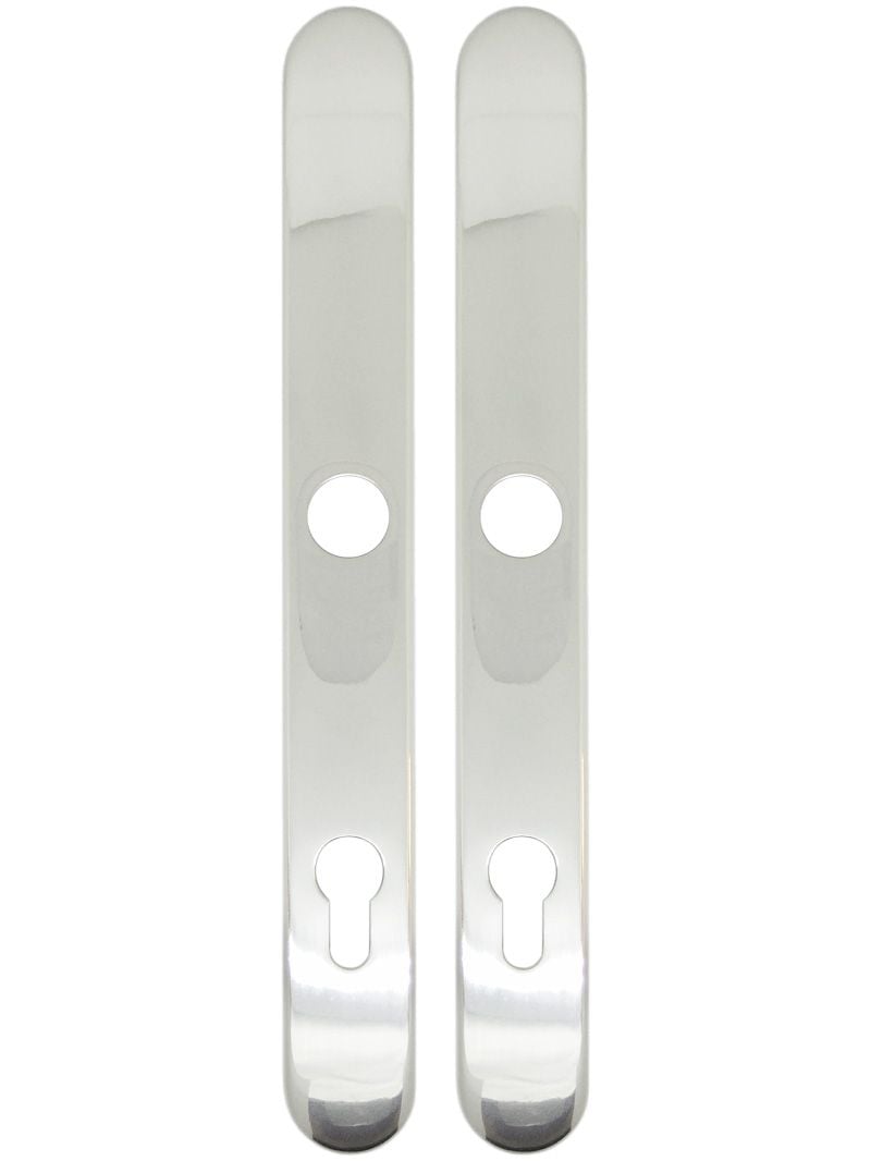 Millenco Mantis 2 95PZ Door Handle 199mm Screw Fix Polished Chrome