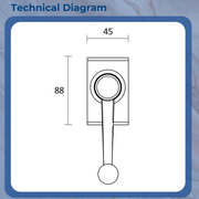 Highline Window Controls T300 Mini Manual Handle Operator