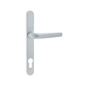 Mila Hero 212mm Screws Sprung Door Handle Inline Lever Pad Offset UPVC Patio