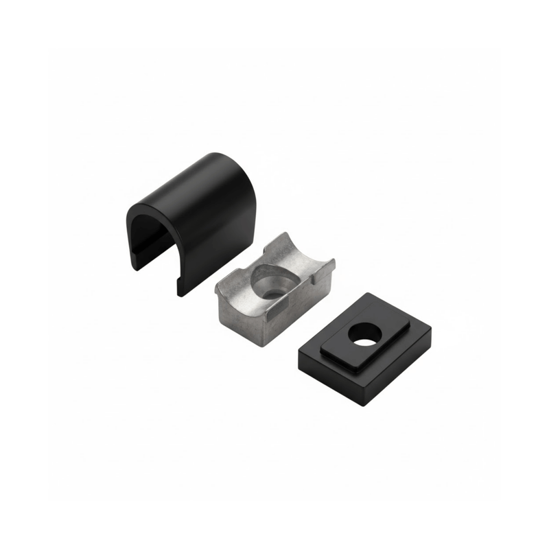 Highline 3-Piece Cable Conduit Saddle Bracket – Secure Mounting for Window Control Systems