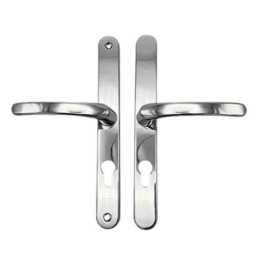 Sprung Lever/Lever uPVC Door Handles – 70mm PZ – 240mm Screw Centres – Multipoint Lock Compatible