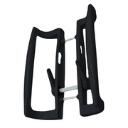 Black uPVC Fuhr Sliding Patio Door D Handle 90mm Inline Lever Pair Set