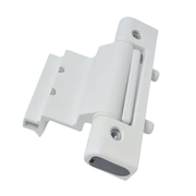 Upvc Door Hinges - 110mm adjustable Rebated Butt Hinge 13mm Rebate White