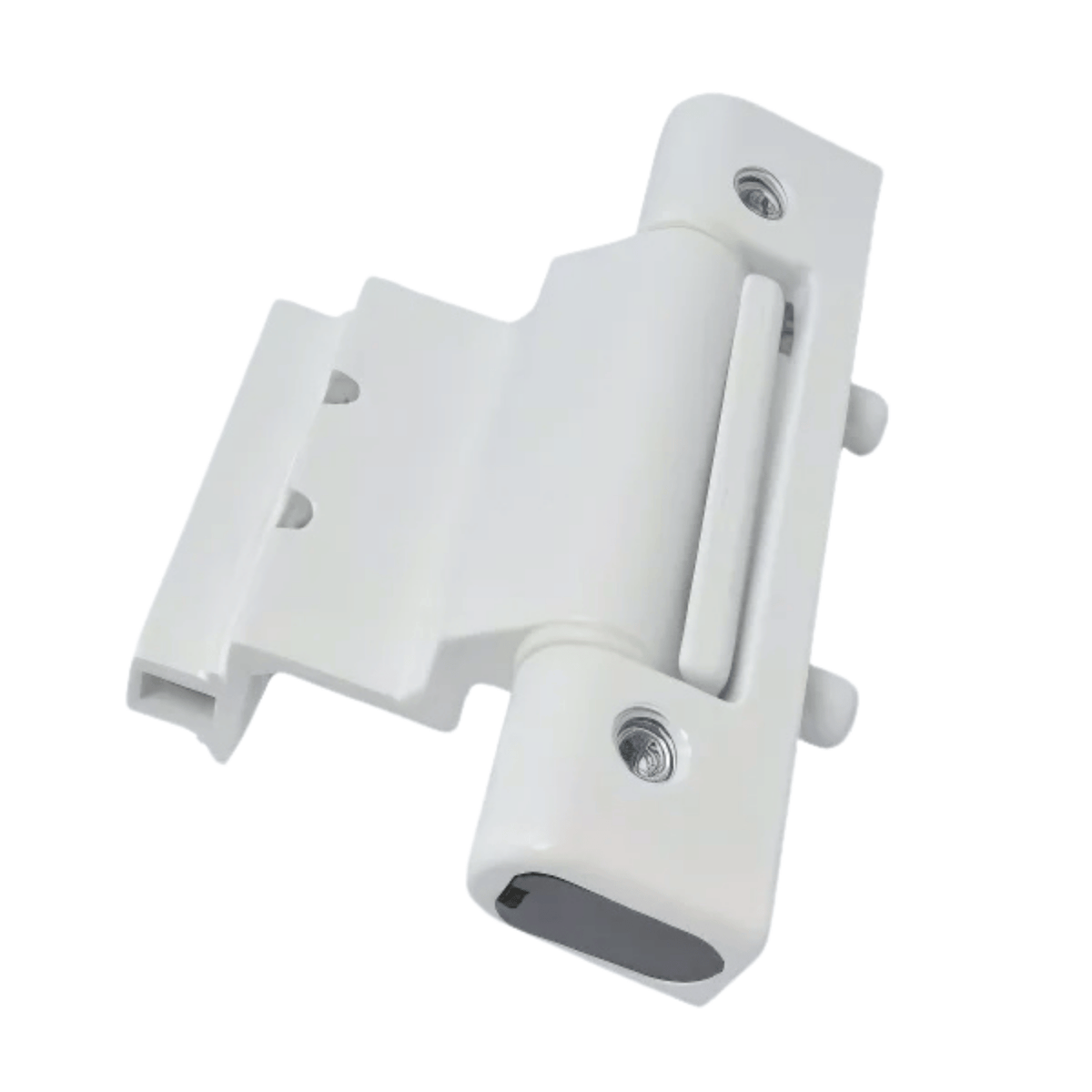 Upvc Door Hinges - 110mm adjustable Rebated Butt Hinge 13mm Rebate Whi ...