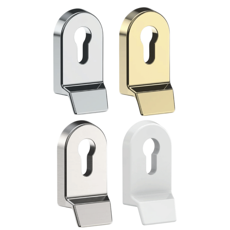 UPVC Supa High Quality Polished Chrome Finish Euro Door Cylinder Pull