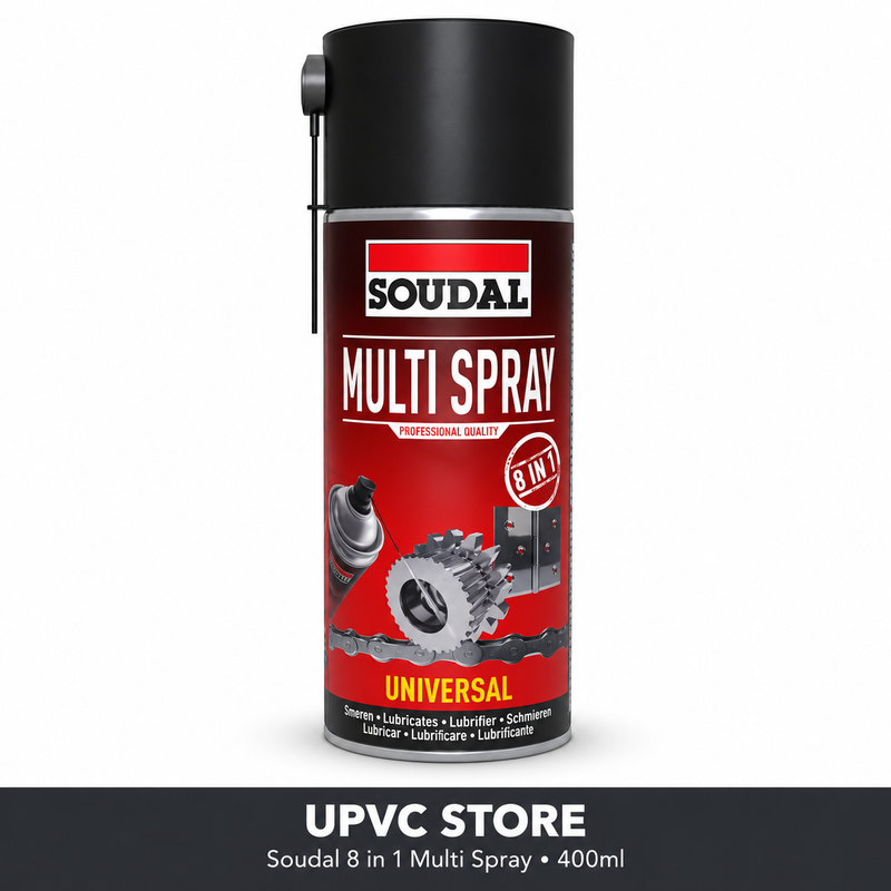Soudal 8 in 1 Multi Spray 400ml - UPVC Store