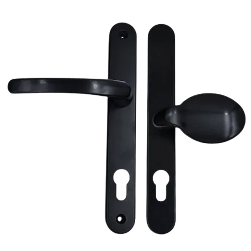 UPVC Multipoint Door Handles – Sprung Lever/Moveable Pad, 92mm/62mm PZ, 212mm Screw Centres
