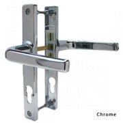 Kore Ferco 70 mm PZ UPVC Door Handle Lever Pair 180mm Centres 205mm Backplate upvc door handles 180mm screw centres