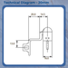 Challenger Eurogroove Flag Door Hinge – Adjustable uPVC Replacement Hinge