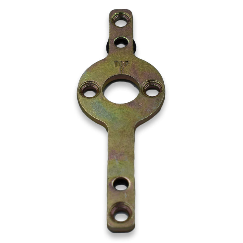 Graphite Fab & Fix Victorian Urn Slim Face Fix Door Knocker Fixing Knockers