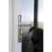 Anvil Polished Chrome Reeded Slimline 92mm Door Lever Espag Lock Set