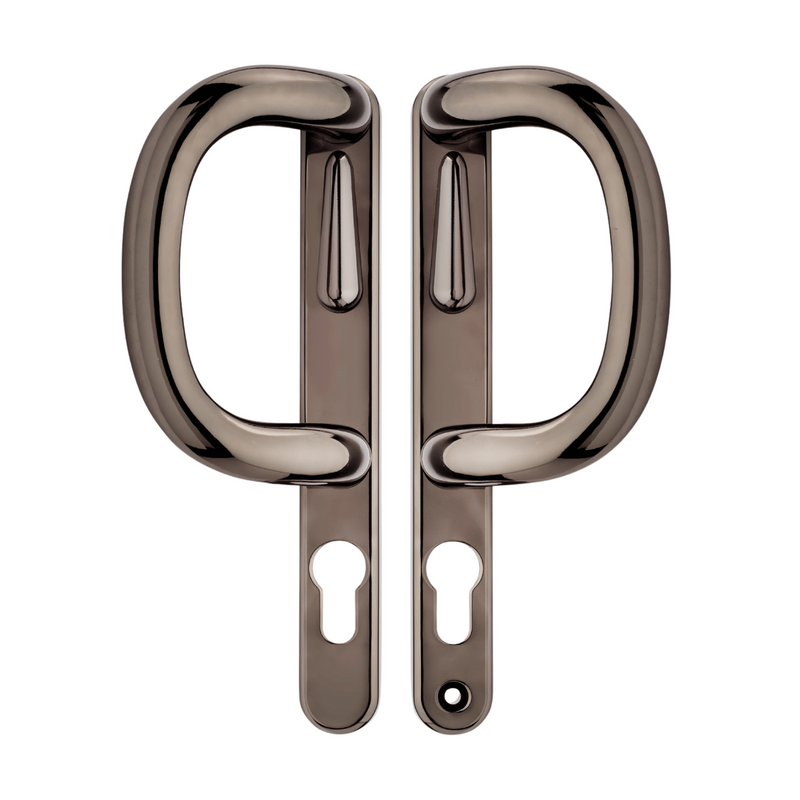 Pembroke Sliding Patio Locking Door Handle for uPVC, Timber & Aluminium Doors Reversible D shaped