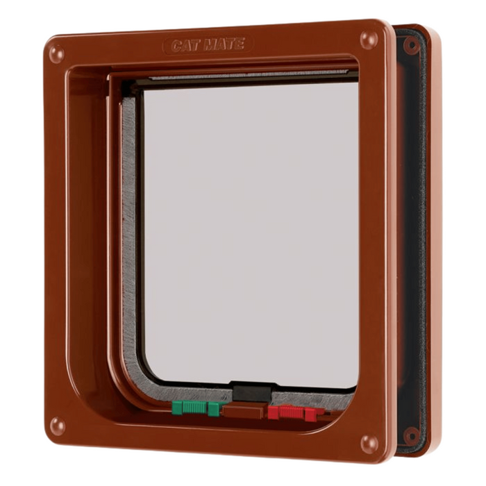 Cat Mate 4-Way Locking Cat Flap by Pet Mate – Secure & Easy Pet Door
