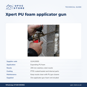 Xpert Professional PU Foam Applicator Gun