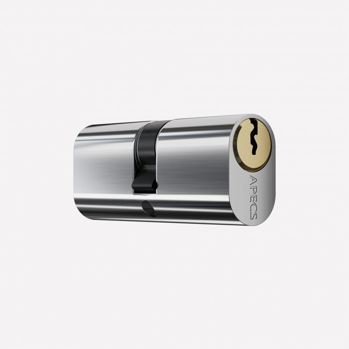 APECS Standard Dual Colour Oval Euro Profile Cylinder Timber Aluminium Door Lock