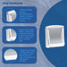 Staywell 2 Way Locking Door Dog Cat Door Flap
