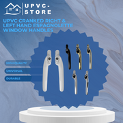 Direkt Cranked Right & Left Hand Espagnolette Window Handles 40mm Spindle