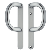 Pembroke Sliding Patio Door Dummy Handle for uPVC, Timber & Aluminium Doors Reversible D shaped