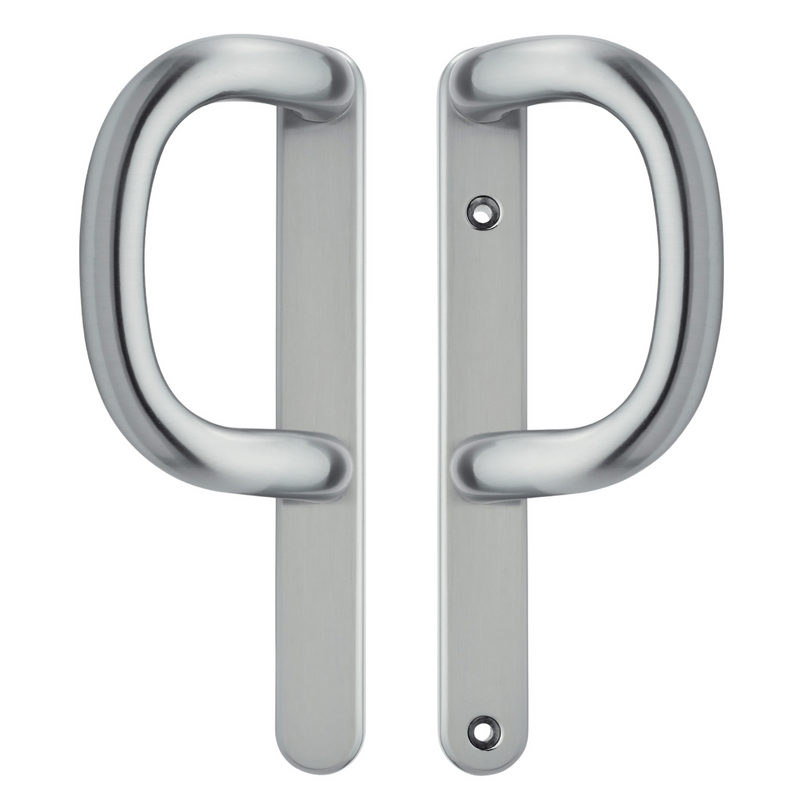 Pembroke Sliding Patio Door Dummy Handle for uPVC, Timber & Aluminium Doors Reversible D shaped
