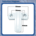 3 x Sash Jammer UPVC PVC Window Door Lock, High Security Arm