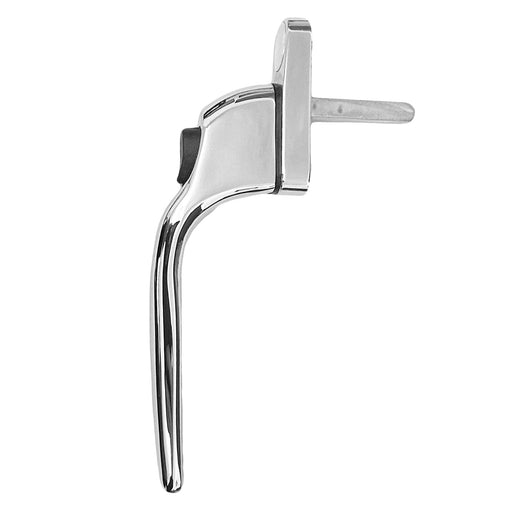 uPVC Chrome Window Handle Double Glazing Non Locking Espag Lock PVC