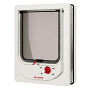 Pet Mate Electromagnetic Cat Flap Door White 254 W