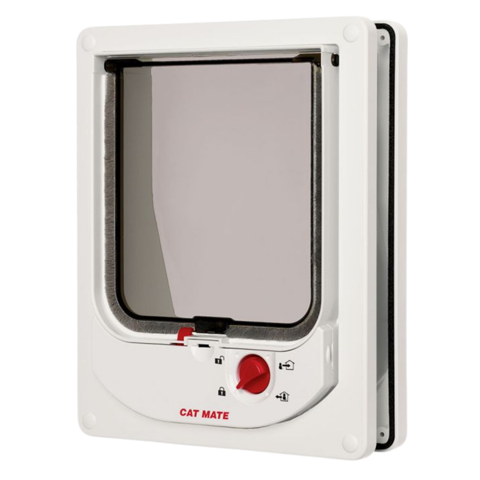 Pet Mate Electromagnetic Cat Flap Door White 254 W