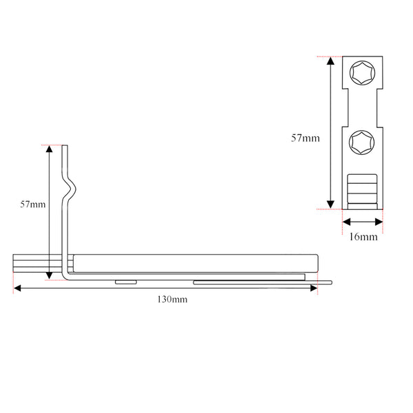 Lockmaster Yale Shootbolt Extensions For Upvc Doors / French Doors Short Version