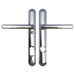 Brisant Secure Ultion TS007 2* Lever Lever UPVC Multipoint Door Handles - 92mm PZ Sprung 122mm Screw Centres