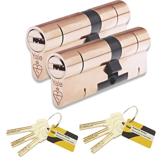 KEYED ALIKE| YALE Superior Euro Cylinder Anti-Bump Snap Defence High Security uPVC Door Lock