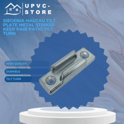 Siegenia Hautau Tilt Plate Metal Striker Keep Pair Patio Tilt Turn