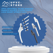 UPVC Universal Inline Window Handle Double Glazing Espag Lock Smart Spindle Mila