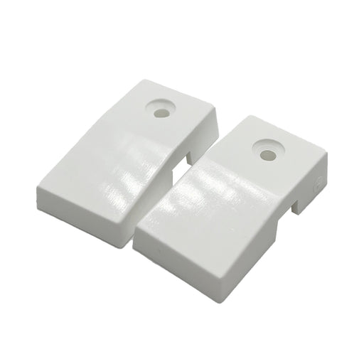 UPVC Door Run Up Block Riser, Clip in Fit - Set of 2 Replacement Plastic Door Closing Guides 