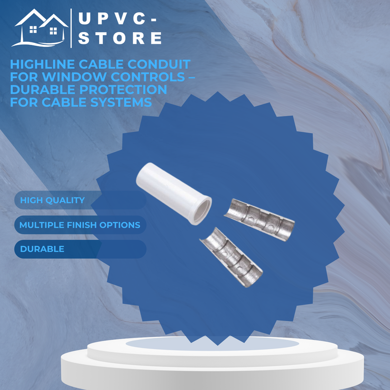 Highline Cable Conduit Connector for Window Controls – Durable Protection for Cable Systems