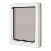 Dog Mate Pet Dog Door Flap Dogs & Cats Medium White 215 215W Flap size 26 x 22cm