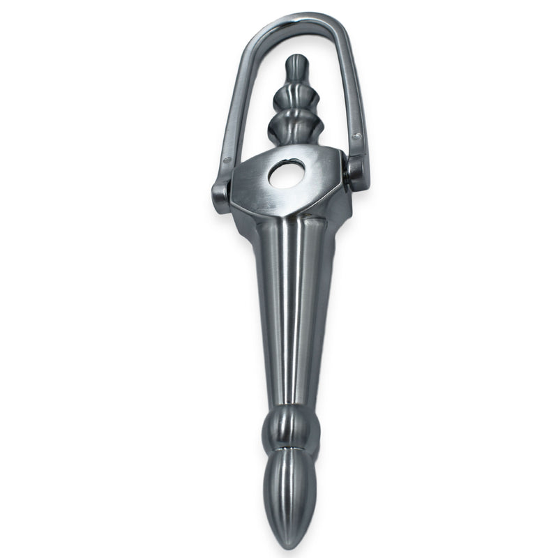 Graphite Fab & Fix Victorian Urn Slim Face Fix Door Knocker Fixing Knockers