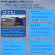 Direkt UPVC Door Knocker With Or Without Spy Hole