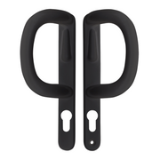 Pembroke Sliding Patio Locking Door Handle for uPVC, Timber & Aluminium Doors Reversible D shaped