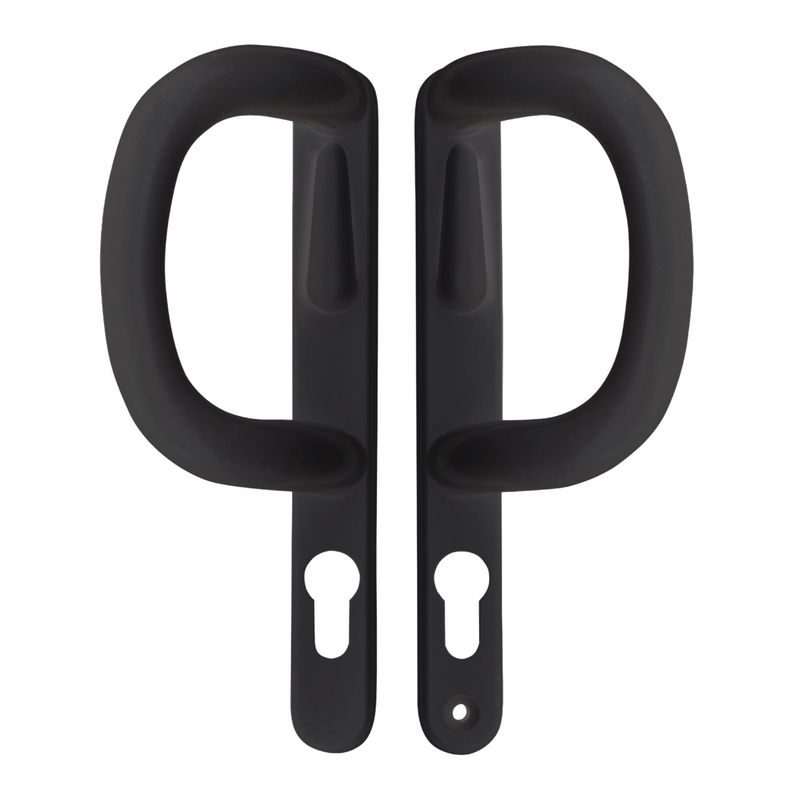 Pembroke Sliding Patio Locking Door Handle for uPVC, Timber & Aluminium Doors Reversible D shaped