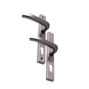 Architectural Sprung Offset Lever Door Handle – Secure & Contemporary Hardware