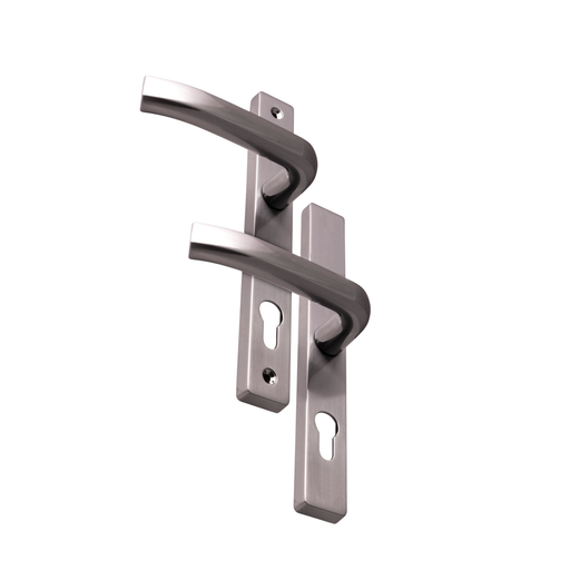 Architectural Sprung Offset Lever Door Handle – Secure & Contemporary Hardware