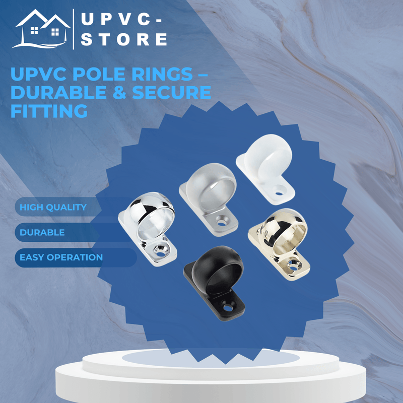 uPVC Pole Rings – Durable & Secure Fitting