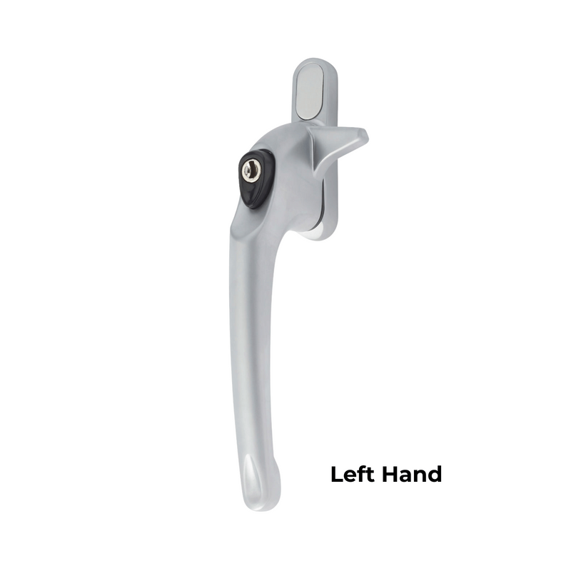 Maxim Cockspur Locking Window Handle – Right and Left-Handed for uPVC, Timber & Aluminium Windows