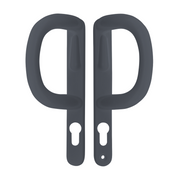 Pembroke Sliding Patio Locking Door Handle for uPVC, Timber & Aluminium Doors Reversible D shaped