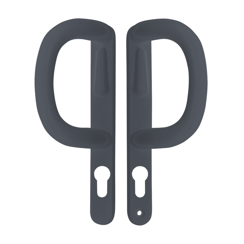 Pembroke Sliding Patio Locking Door Handle for uPVC, Timber & Aluminium Doors Reversible D shaped