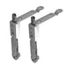 ProSecure Finger Operated Shootbolt for Upvc French Doors Universal Pair