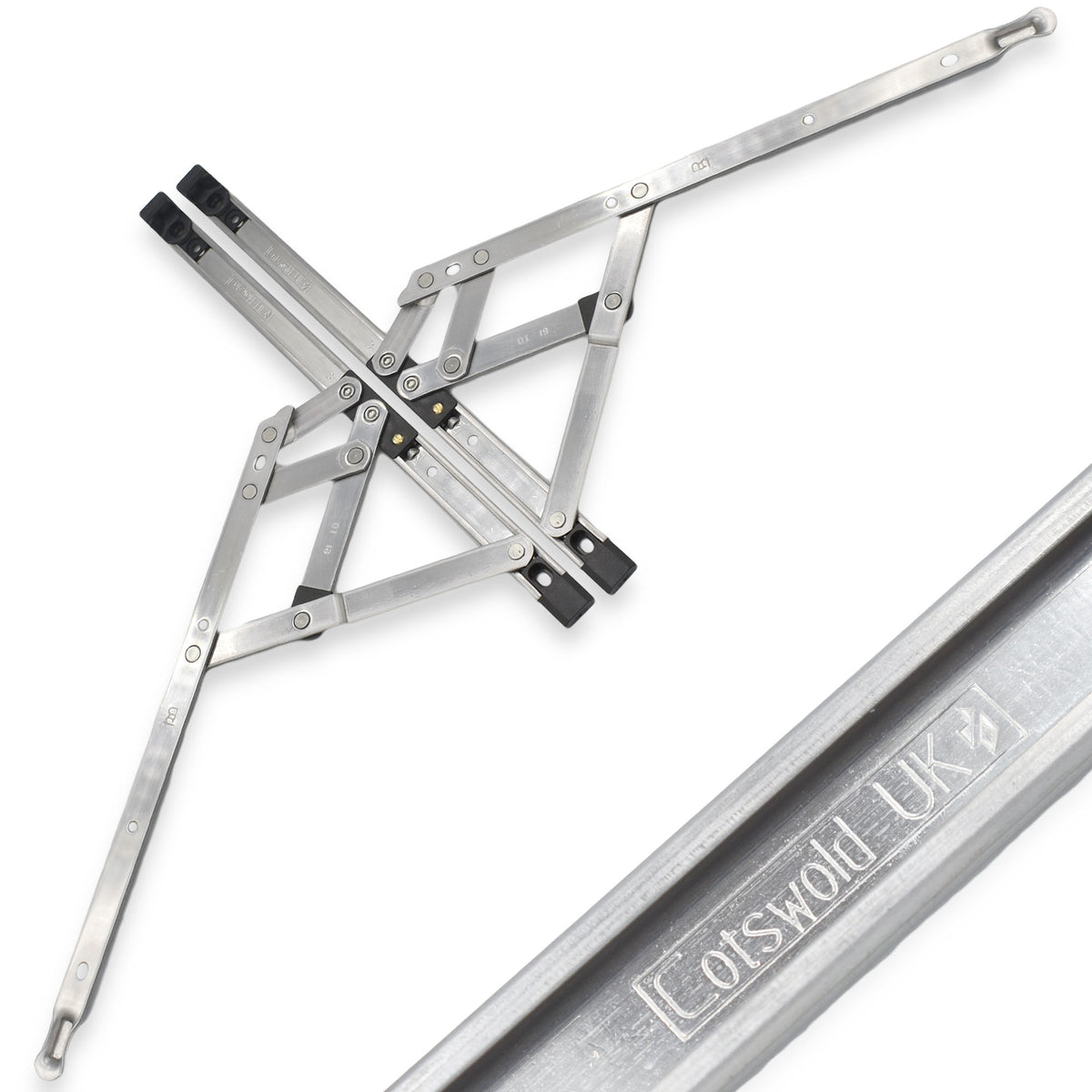 Cotswold Sinidex 12" Friction Stay Window Hinge Heavy Duty Weather Sea