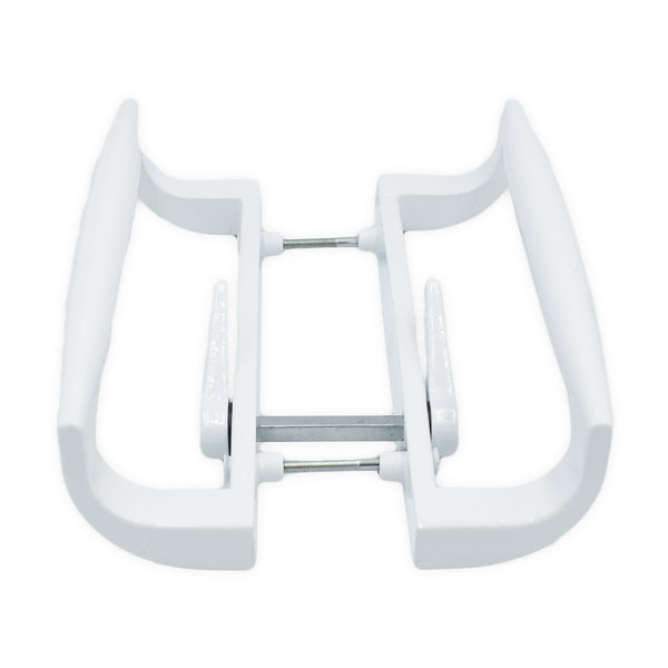 uPVC Fuhr Sliding Patio Door D Handle 90pz - Inline Lever Pair Set