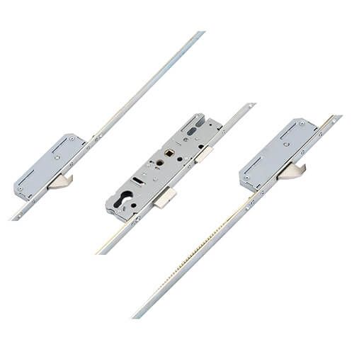 KFV Latch, Deadbolt, 2 Hooks 35mm Backset 92pz