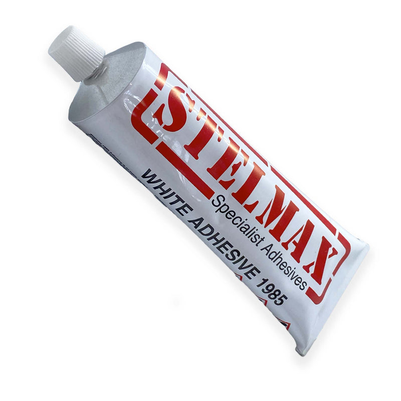 Stelmax 1985 Adhesive PVC Resin & Solvent Based 135g Tube White / Clear